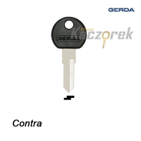 Gerda 050 - klucz surowy - do zabezpieczeń rowerowych nr 5 - Contra